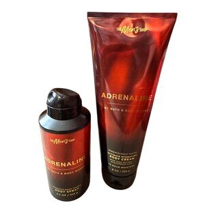 Adrenaline By Bath & Body Works Ultimate Hydration Body Cream SET